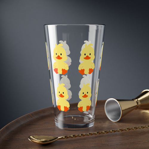 Adorable Duck Glass